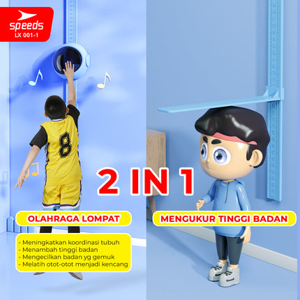 SPEEDS 2in1 Height Measurer for Children Body Sports Jump Child Height Enhancer Height Scale LX 001-1