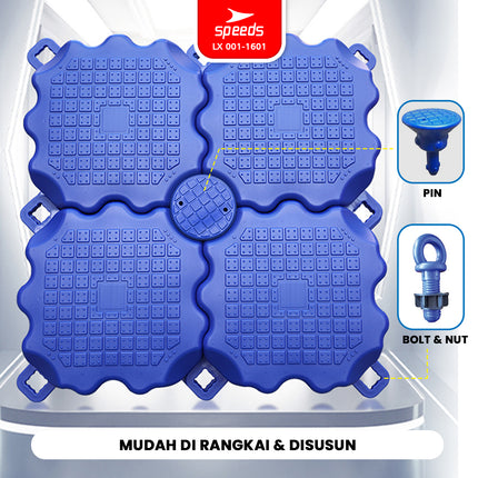 SPEEDS Kubus Apung HDPE Dermaga Multifungsi 50x50x40 cm 001-1601