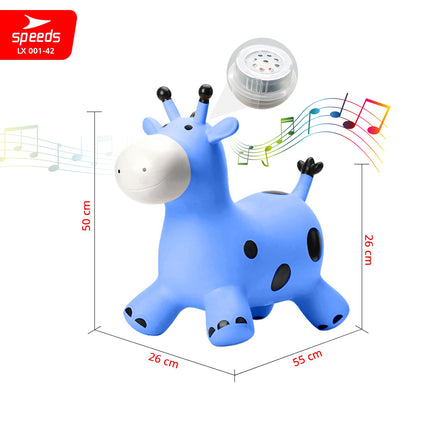 SPEEDS Mainan Kuda Kudaan Karet Mainan Tunggangan Rocking Horse Animal Jumping Horse 001-42