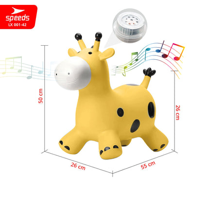 SPEEDS Mainan Kuda Kudaan Karet Mainan Tunggangan Rocking Horse Animal Jumping Horse 001-42