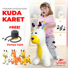 SPEEDS Rubber Rocking Horse Animal Jumping Horse 001-43