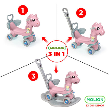 MOLION Mainan Kuda-Kudaan Rocking Horse 001-M1006