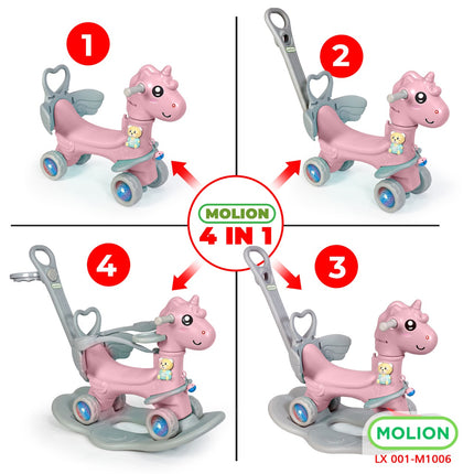 MOLION Mainan Kuda-Kudaan Rocking Horse 001-M1006