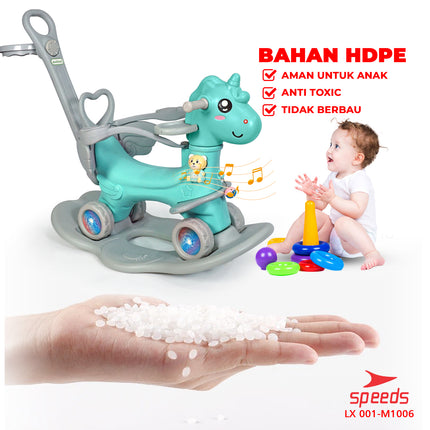 MOLION Mainan Kuda-Kudaan Rocking Horse 001-M1006