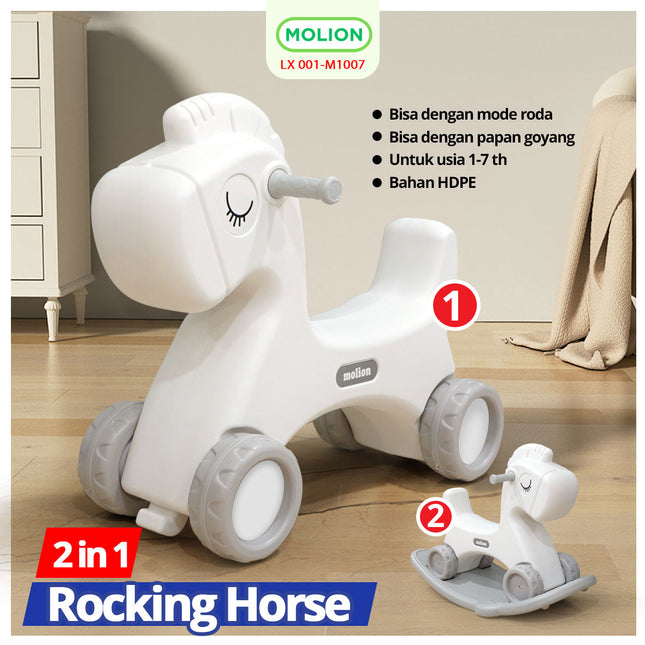 Educational HDPE Kids Rocking Horse Toy for Ages 1-6 001-M1007