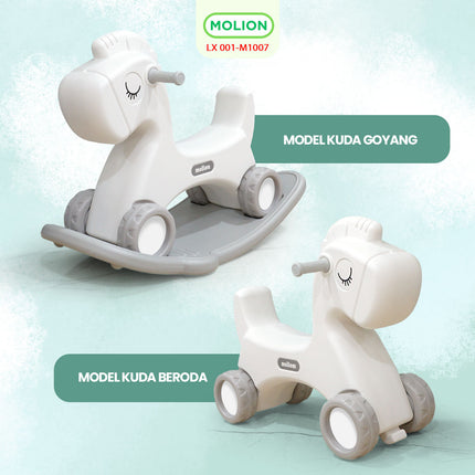 Educational HDPE Kids Rocking Horse Toy for Ages 1-6 001-M1007