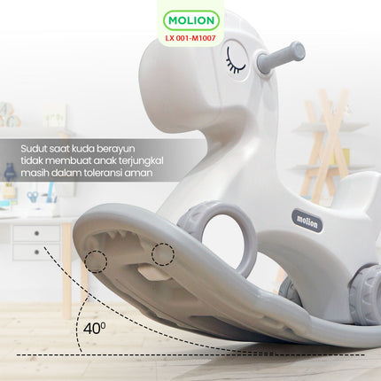 Educational HDPE Kids Rocking Horse Toy for Ages 1-6 001-M1007