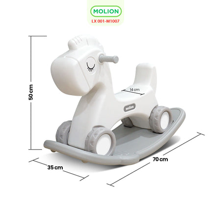 Educational HDPE Kids Rocking Horse Toy for Ages 1-6 001-M1007