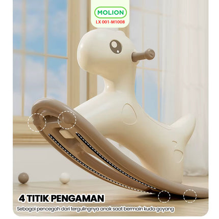 HPDE Rocking Horse Kids' Toy Seesaw Swing Horse 001-M1008