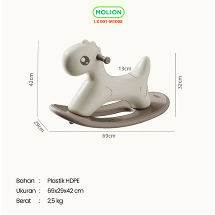 HPDE Rocking Horse Kids' Toy Seesaw Swing Horse 001-M1008