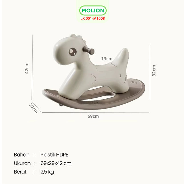 HPDE Rocking Horse Kids' Toy Seesaw Swing Horse 001-M1008