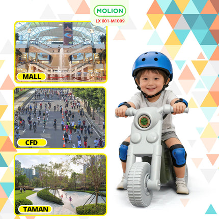 Kids' Racing Motorcycle HDPE Ride-On Toys 001-M1009
