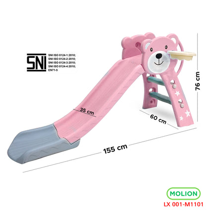 SNI Certified Toys Kids Slide Children's Slide Playground Slide BabyFence PlayFence Standard 001-M1101