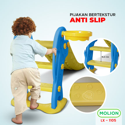 SNI Certified Kids Slide, Horse Slide, Children's Entertainment, HDPE Standard 001-M1105