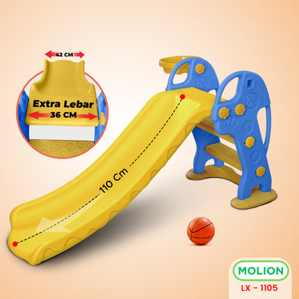 SNI Certified Kids Slide, Horse Slide, Children's Entertainment, HDPE Standard 001-M1105