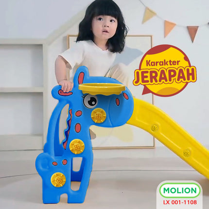 SNI Slide for Kids, Children's Toy Slide, Playground Slide, Animal Model Giraffe, Standard 001-M1108