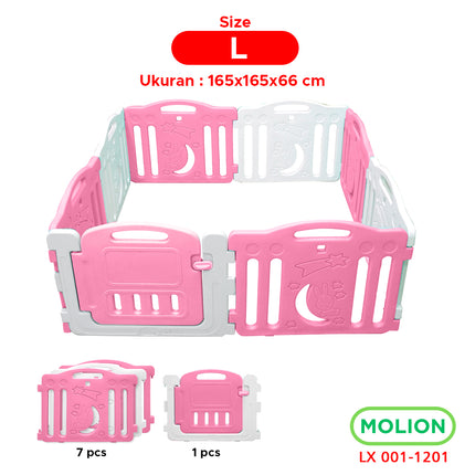 Kids' Playpen Baby Fence Complete and Sturdy 001-M1201