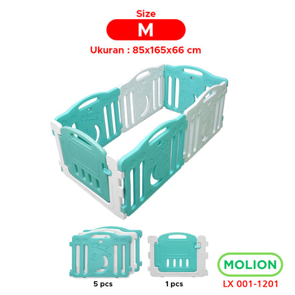 Kids' Playpen Baby Fence Complete and Sturdy 001-M1201