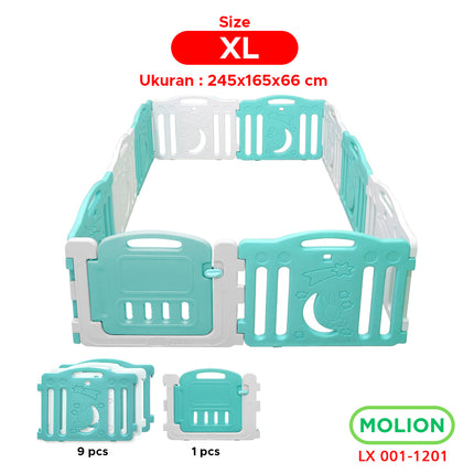 Kids' Playpen Baby Fence Complete and Sturdy 001-M1201