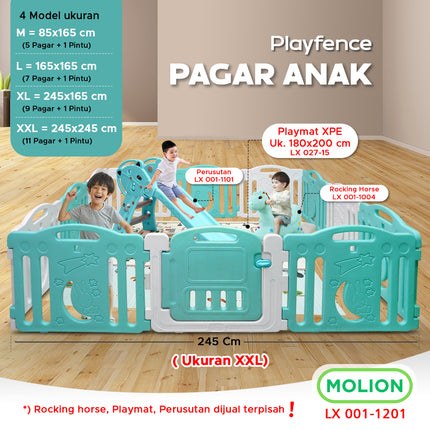 Kids' Playpen Baby Fence Complete and Sturdy 001-M1201