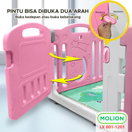 Kids' Playpen Baby Fence Complete and Sturdy 001-M1201
