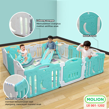 Baby Playpen Kids Play Fence Foldable Babyfance 001-M1202