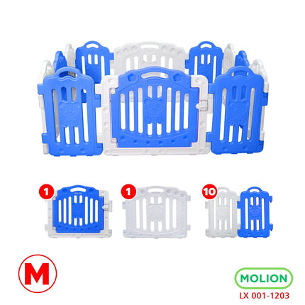 Baby Playpen Baby Fence Baby Play Toy Playfence Baby Fence with Slide Rocking Horse Sturdy Babyfence 001-M1203