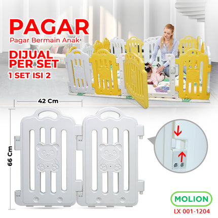 SPEEDS Pagar Bayi Playfence Pengaman Anak 001-M1204