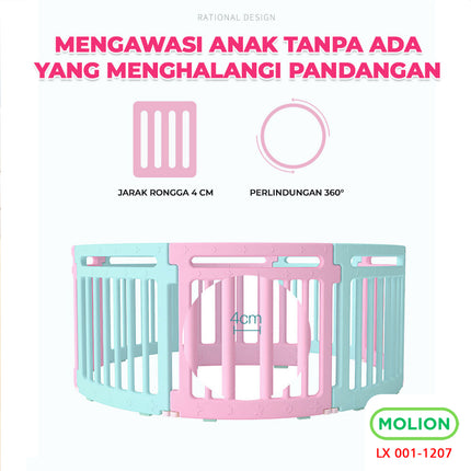SPEEDS Pagar Bayi Playfence SNI Lingkaran 360 001-M1207