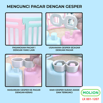 SPEEDS Pagar Bayi Playfence SNI Lingkaran 360 001-M1207