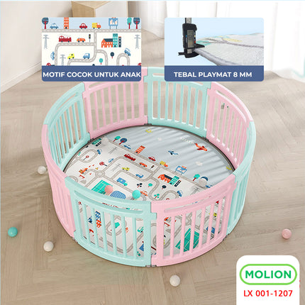 SPEEDS Pagar Bayi Playfence SNI Lingkaran 360 001-M1207