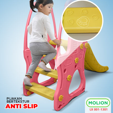 Kids Swing Slide 3in1 Toys Toddler Slide Swing with SNI Standard 001-M1301