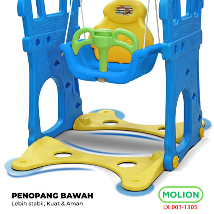 SNI Kids' Slide Swing Set 3-in-1 Premium - Standard 001-M1305