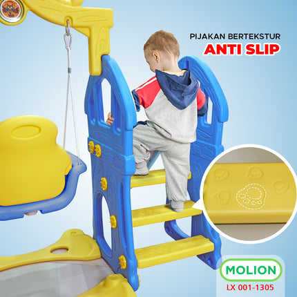 SNI Kids' Slide Swing Set 3-in-1 Premium - Standard 001-M1305