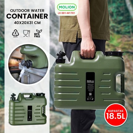 SPEEDS Jerigen Air Water Tank Food Grade 18.5L 001-M1701