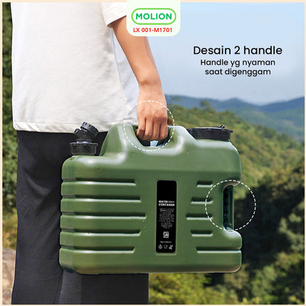 SPEEDS Jerigen Air Water Tank Food Grade 18.5L 001-M1701