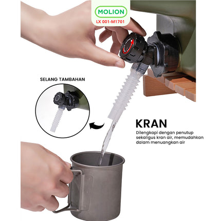 SPEEDS Jerigen Air Water Tank Food Grade 18.5L 001-M1701