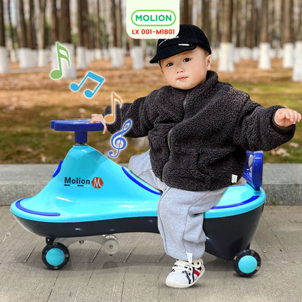SPEEDS Push Car Twister Car Swing Car Ride On Musical Kids Toy Car 001-M1801