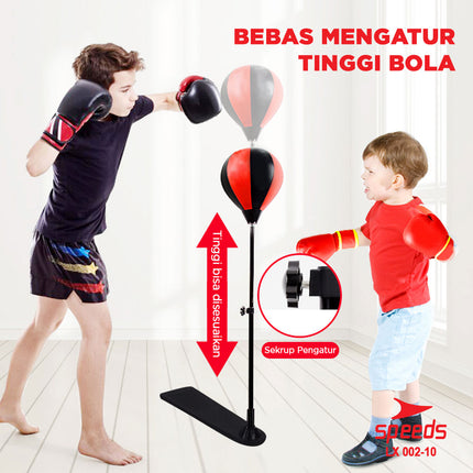SPEEDS Punching Bag Speed Ball Standing Portable Punching Training Equipment 002-10