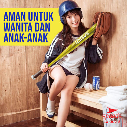 SPEEDS Tongkat Baseball Aluminium 86cm 002-5