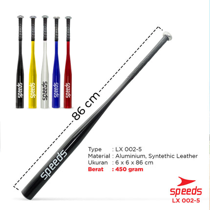 SPEEDS Tongkat Baseball Aluminium 86cm 002-5