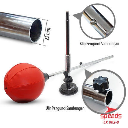 SPEEDS Speed Ball Standing Boxing Ball Fight Box Punching Bag Boxing Gloves 002-8