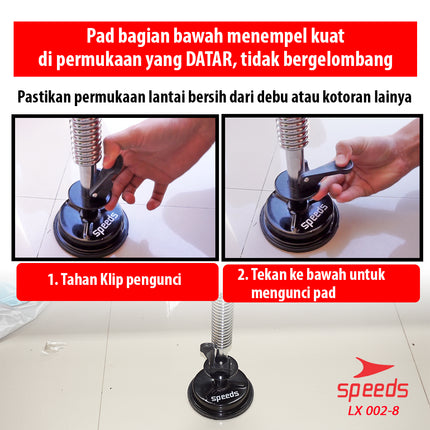 SPEEDS Speed Ball Standing Boxing Ball Fight Box Punching Bag Boxing Gloves 002-8