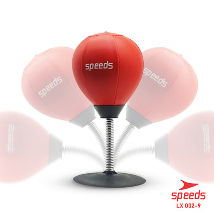 SPEEDS Table Punching Boxing Ball Leather Material for Stress Relief Punching Boxing Ball Speed Ball Mini 002-9