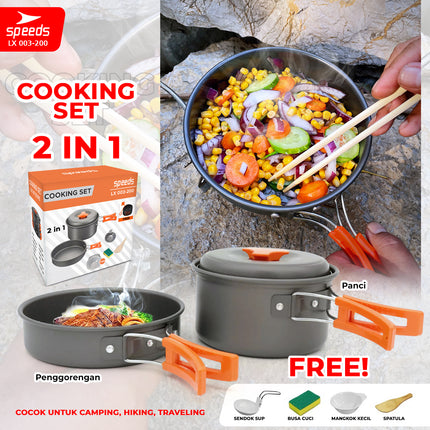 SPEEDS Alat Masak Set 2in1 003-200