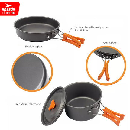 SPEEDS Alat Masak Set 2in1 003-200