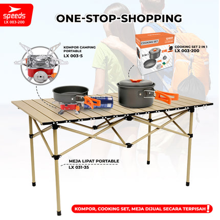 SPEEDS Alat Masak Set 2in1 003-200