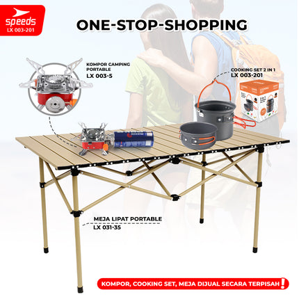 SPEEDS Alat Masak Set Nesting 2in1 003-201