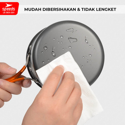 SPEEDS Alat Masak Set Nesting 2in1 003-201