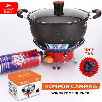 SPEEDS Kompor Gas Portable + Tas 003-6